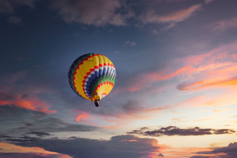 Hot Air Balloon Wedding