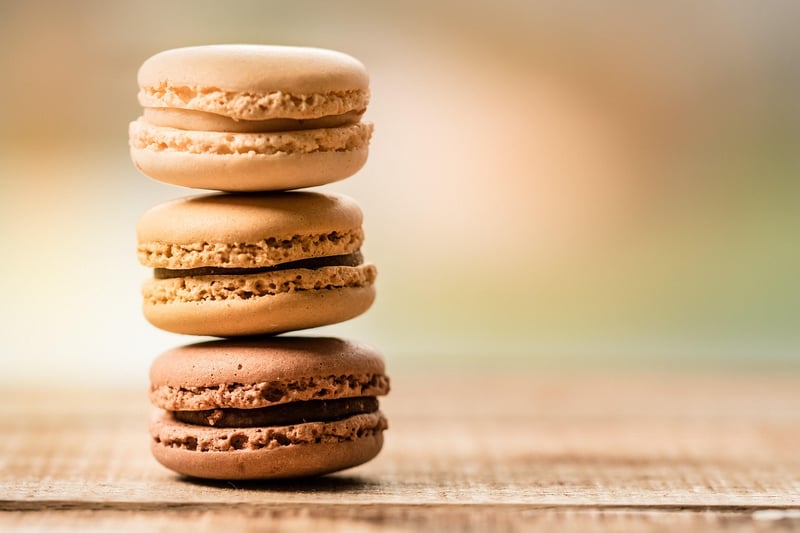 Rainbow Macarons